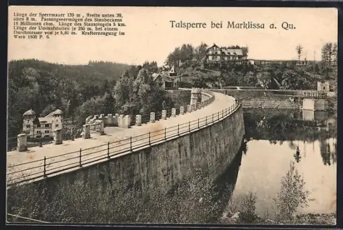 AK Marklissa a. Qu., Talsperre