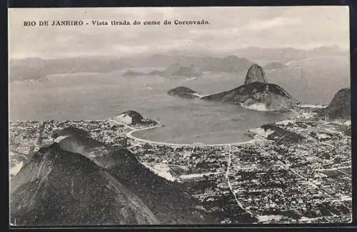AK Rio de Janeiro, Vista tirada do cume do Corcovado