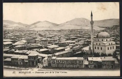 AK Monastir, Panorama pris de la Tour Carree