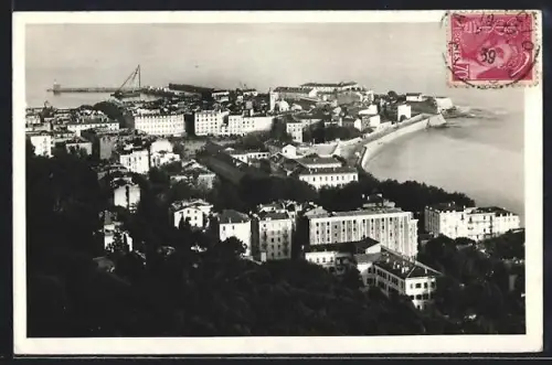 AK Ajaccio /Corse, Uferpartie mit nahestehenden Gebäuden und Schiff