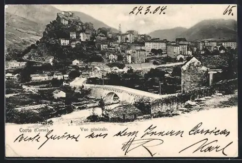 AK Corte /Corse, Vue générale
