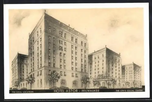 AK Milwaukee, Hostel Astor, the City`s social center