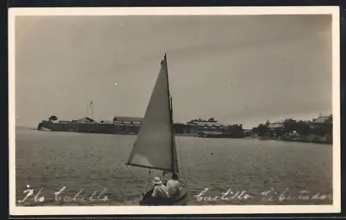 AK Puerto Cabello, Wasserpartie mit Segelschiff