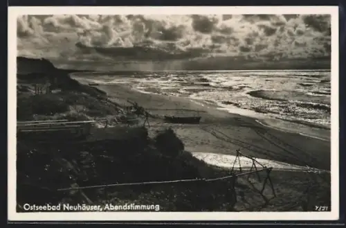AK Neuhäuser, Ostseebad zur Abendstune