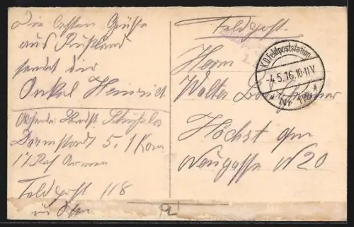 AK Warschau, Platz und Kirche des St. Alexander