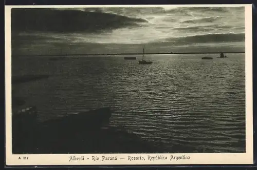 AK Rosario-Alberdi, Rio Paraná