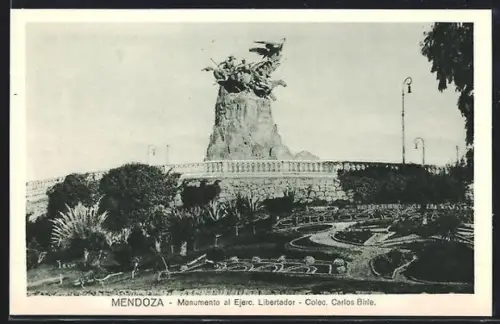AK Mendoza, Monumento al Ejerc. Libertador