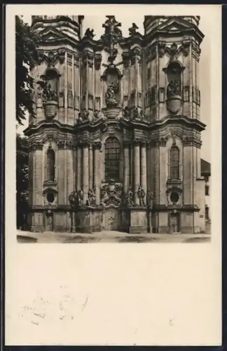 AK Grüssau, Hochalter in der Klosterkirche