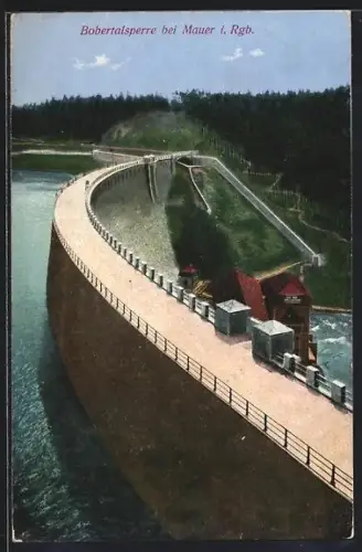 AK Mauer i. Rgb, Bobertalsperre
