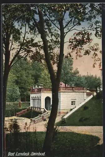 AK Bad Landeck, Steinbad