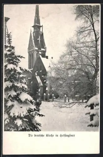AK Helsingfors, Die deutsche Kirche in Helsingfors