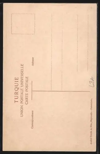 AK Baalbeck, Colonnes renversées du Temple du Soleil