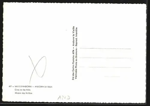 AK Andorra, Maison des Vallées