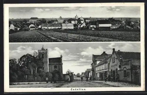 AK Cecelice, Ulice, Celkovy Pohled