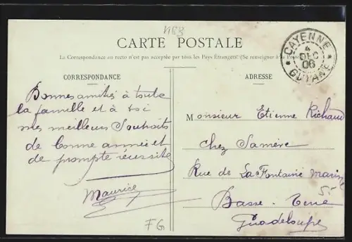 AK Cayenne, Rue Francois-Arago