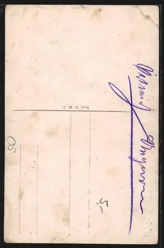 AK Teschen, Kaiser Franz Josef-Brücke mit Kasernen und Erzherzog Albrecht-Allee