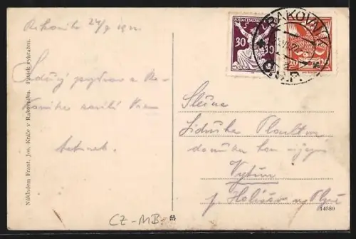 AK Rakovnik, Kreta, Ulice legu, Nadrazni ulice