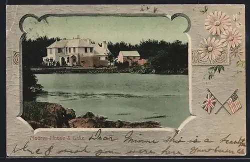 AK Hamilton, Moores House & Lake