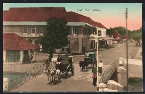 AK Batavia, Oude Stad Batavia