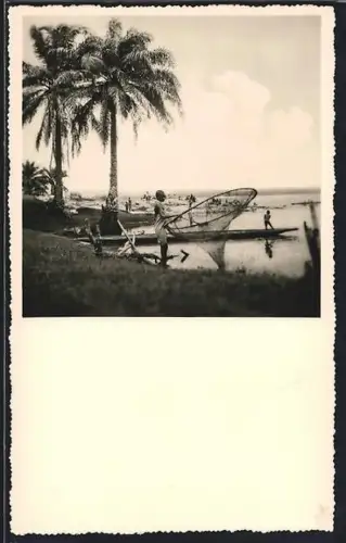 AK Banzyville, Pêcheries sur l`Ubangi