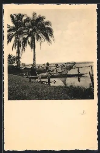 AK Banzyville, Pêcheries sur l`Ubangi