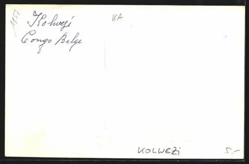 AK Kolwezi, Blick über den Ort und Umgebung