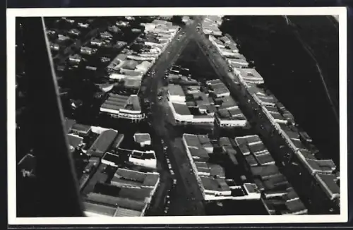 AK Kolwezi, Fliegeraufnahme des Ortes