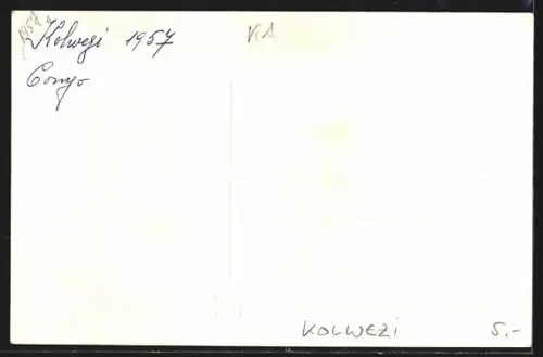 AK Kolwezi, Fliegeraufnahme des Ortes