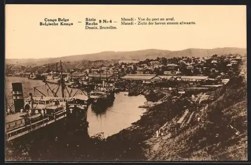 AK Matadi, Vue du port en aval