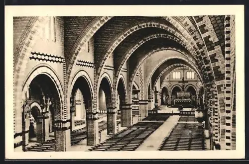 AK Kisantu, Intérieur de cathedrale, Mission des RR. PP. Jesuites