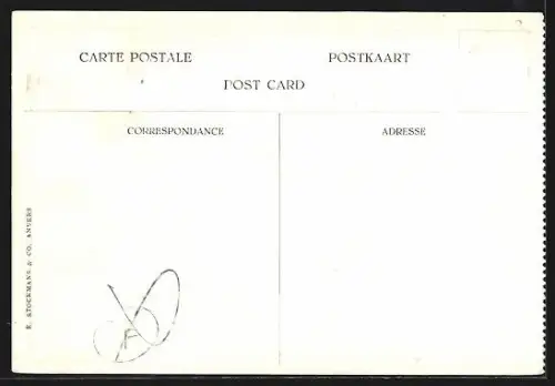 AK Afrikanische Männer im Boot