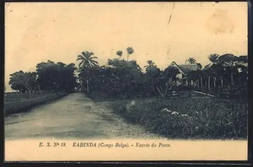 AK Kabinda, Entrée du Poste