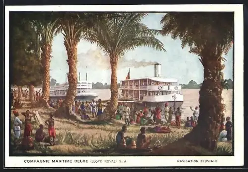 AK Congo, Navigation fluviale