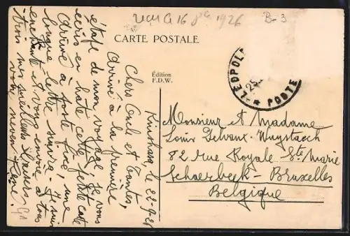 AK Kinshasa, Statue de Albert 1er