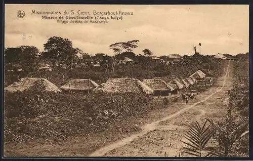 AK Coquilhatville, Village chrétien de Mondombe