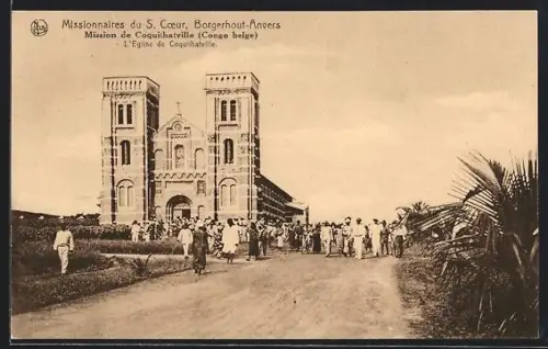 AK Coquilhatville, L`Eglise, Mission de Coquilhatville