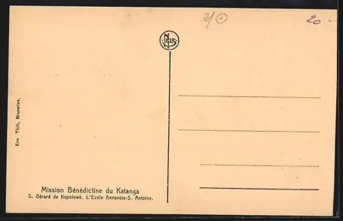 AK Katanga, Mission Bénédictine
