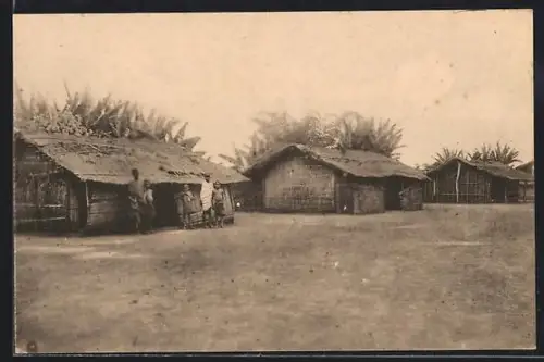 AK Paza, Huttes d`indigènes