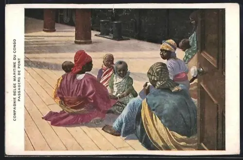 AK Congo, Passagers de pont