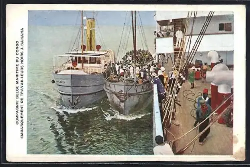 AK Banana, Embarquement de Travailleurs Noirs