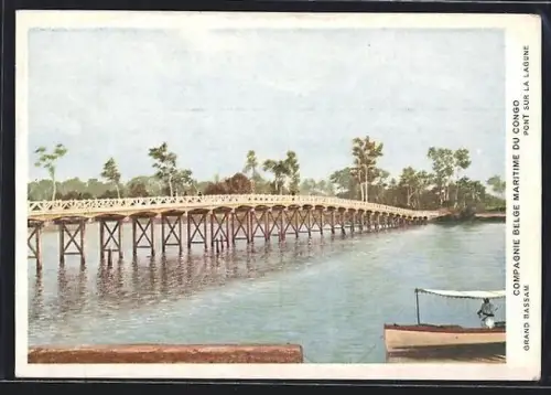 AK Grand Bassam, Pont sur la lagune