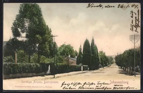 AK Johannesburg, Saratoga Avenua, Doornfontein