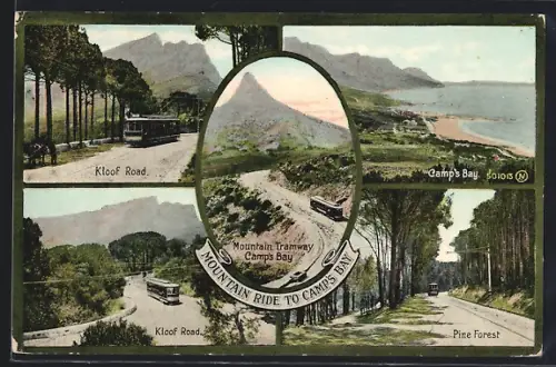 AK Camp`s Bay, Kloof Road, Pine Forest, Mountain Tramway