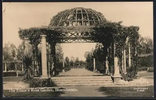 AK Bloemfontein, The Prince`s Rose Garden