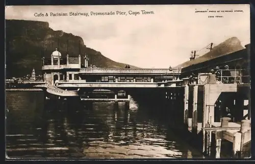 AK Cape Town, Café & Parisian Stairway, Promenade Pier