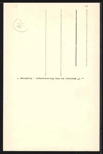 AK Tunis, Rue Sidi Ben Arous mit Leuten