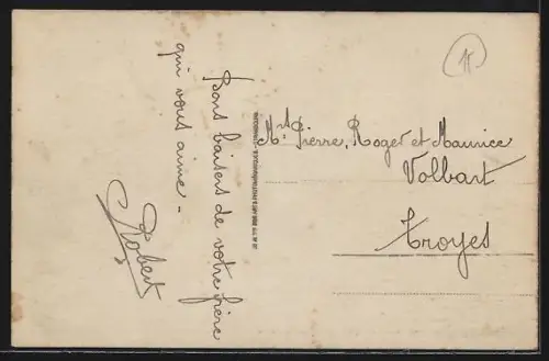 AK Tunis, Rue d`italie et la Poste