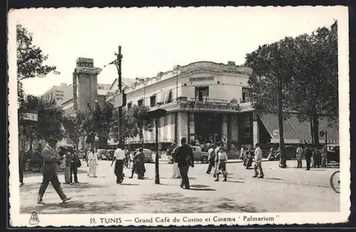 AK Tunis, Grand Café du Casino et Cinema Palmarium