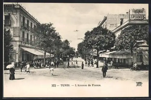 AK Tunis, L`Avenue de France