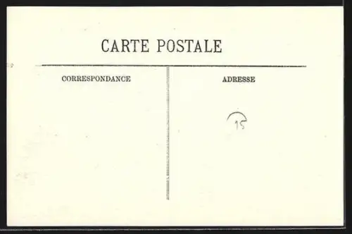 AK Tunis, Rue Sidi Mahrez mit Passanten